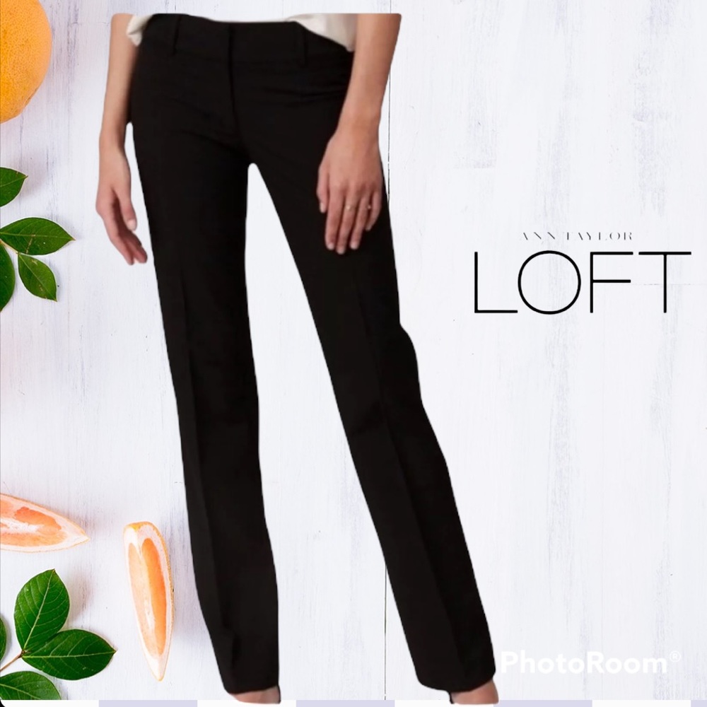 LOFT black trousers.